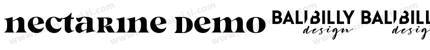 Nectarine DEMO字体转换